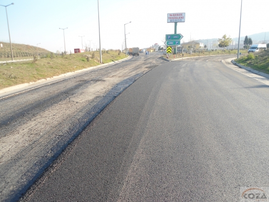 Koza Asfalt Renkli , desenli ve dekoratif asfalt